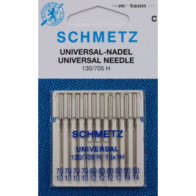 Schmetz naalden universeel 70-90, 10 st