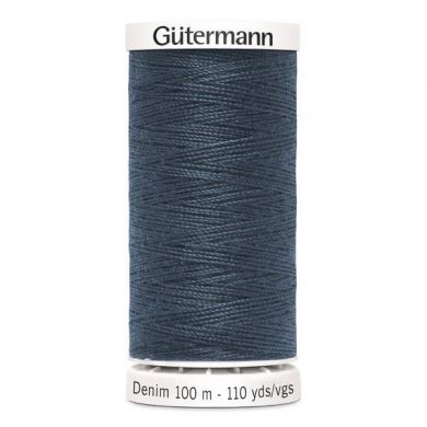 Gütermann jeansgaren 100 m, kleur 7635