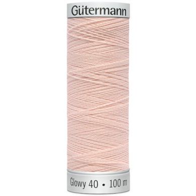 Gütermann Sulky Glowy 100 m, Kleur 2 Zalm