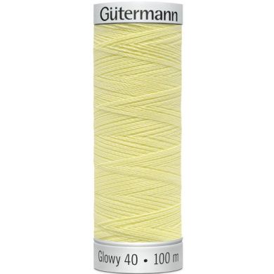 Gütermann Sulky Glowy 100 m, kleur1, Geel