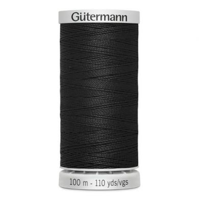 Gütermann Super Sterk 100 m, kleur 000 zwart