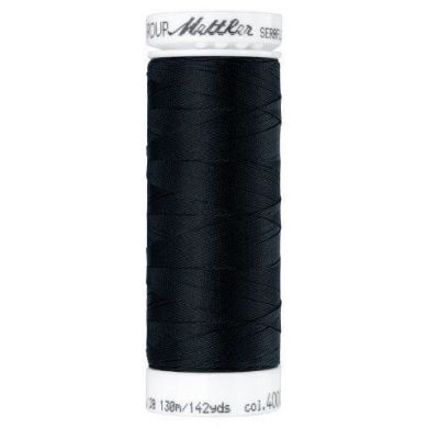 Mettler Seraflex 130m kleur 4000, zwart