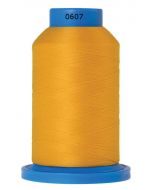Amann Mettler Seraflock lockgaren 1000m geel kleur 0607