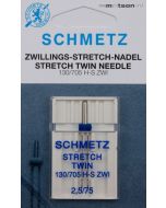 Schmetz  Stretch tweeling naald 2,5/75
