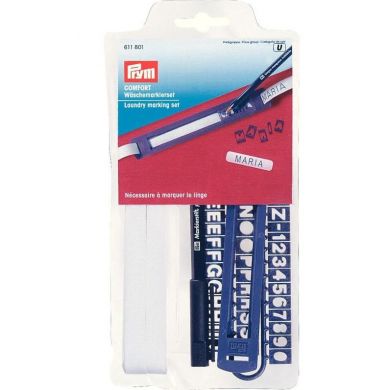 Wasmerk en kleding markeerset