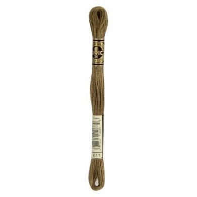 DMC 117 Mouline kleur 611