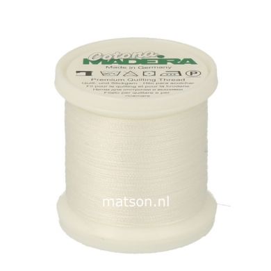 Madeira Cotona 200 m, kleur 502 wit