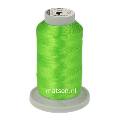 Brildor Polyester 1000 m, kleur 2911 neon