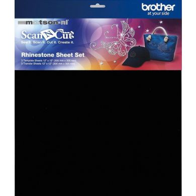 ScanNCut Rhinestone  sjabloon en transferfolie set