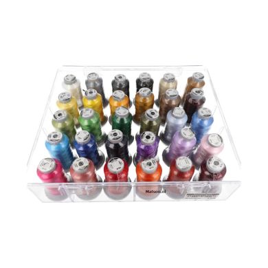 Brildor Polyester 1000m, 30 st. colourbox 1
