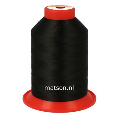 Serafil lockgaren 5000 m, kleur 4000 zwart