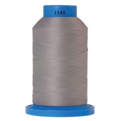 Amann Mettler Seraflock lockgaren 1000m lichtgrijs kleur 1140