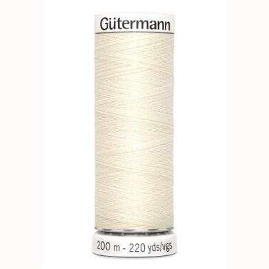 Gütermann Naaigaren 200 m, kleur 1