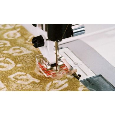 Transparantie quiltvoet 6 mm geleider rechts Husqvarna