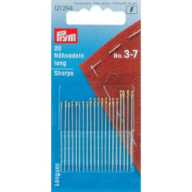 Naainaalden 38-45 mm, 20 stuks Prym