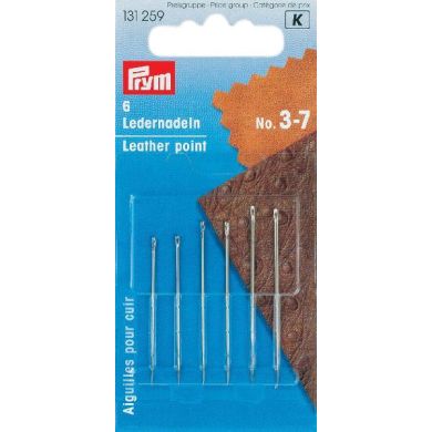 Leernaalden 35-42 mm, 6 stuks Prym